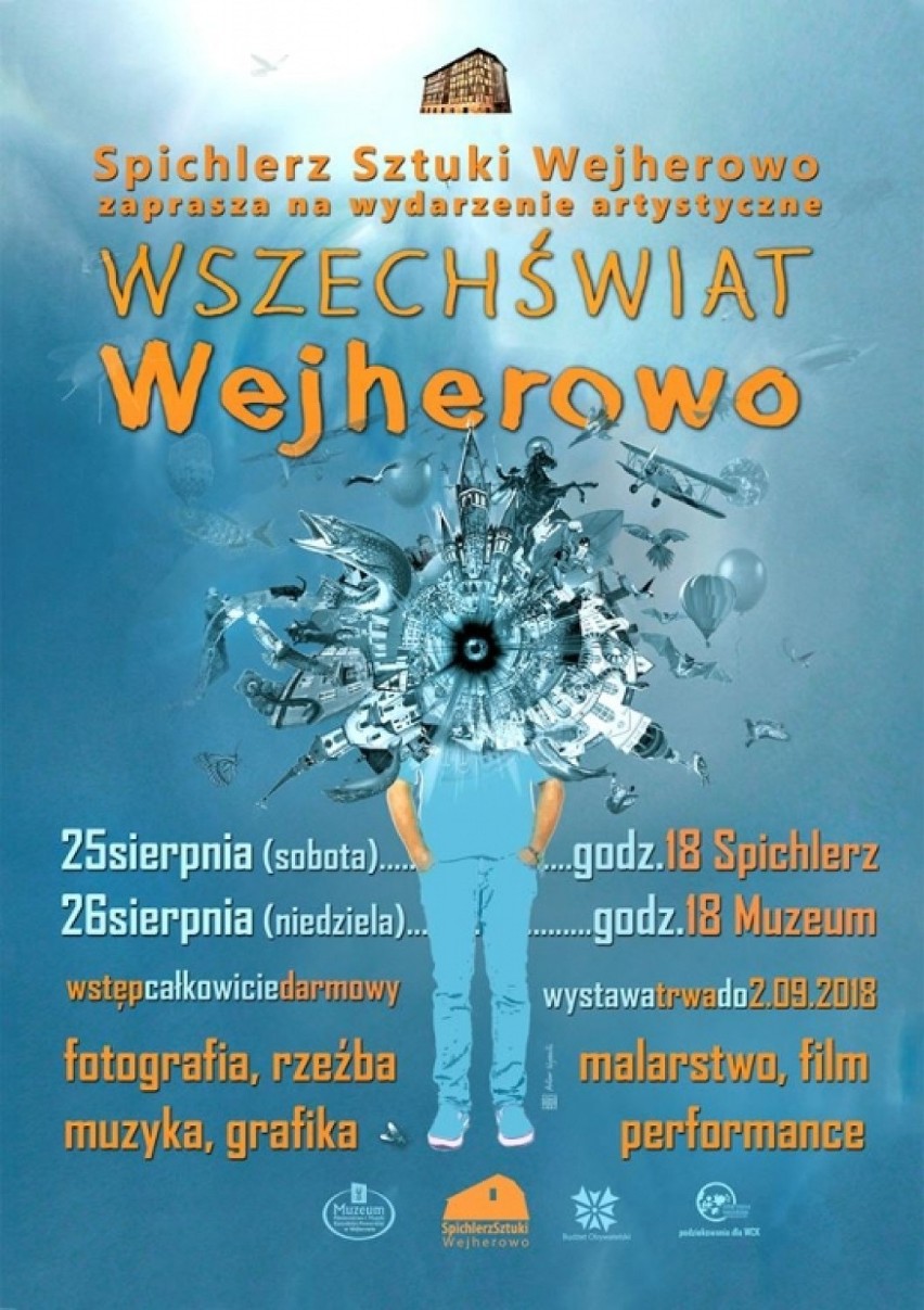 "Wszechświat - Wejherowo": wystawa plenerowa przed Pałacem Przebendowskich w Wejherowie