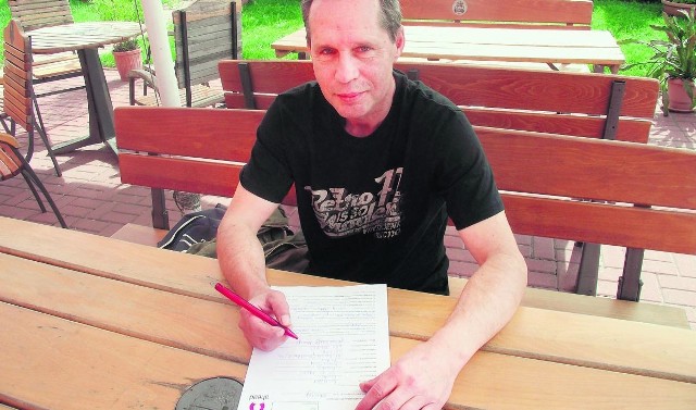 Elektryk Piotr Winkler w Zgorzelcu nie znalazł stałej pracy, więc chce wyjechać do Niemiec