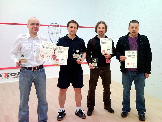 Od lewej: Jacek Hibner, Piotr Kijewicz, Marcin Ciszewski, Maciej Hibner.