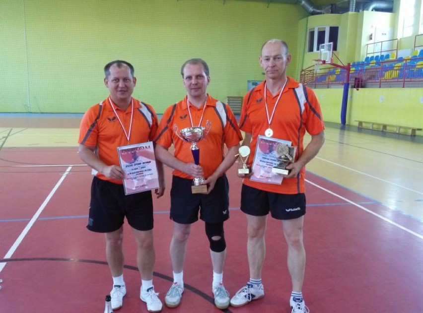 od lewej: Tomasz Celmer, Paweł Leśniewski i Andrzej...