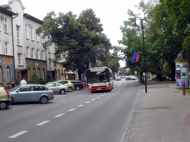 Przy sopockiej ulicy Kościuszki...
Fot. Darek Szczecina