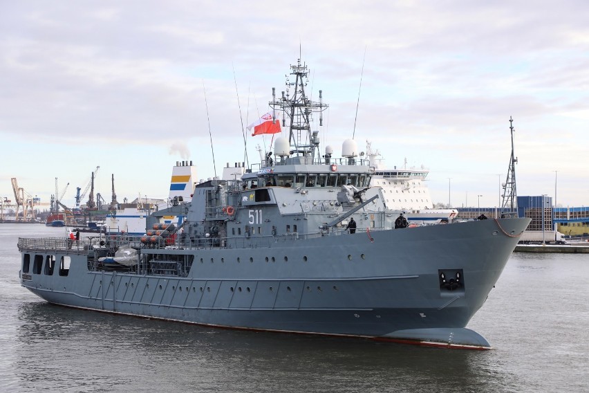 Do portu w Świnoujściu powrócił Kontradmirał X. Czernicki....