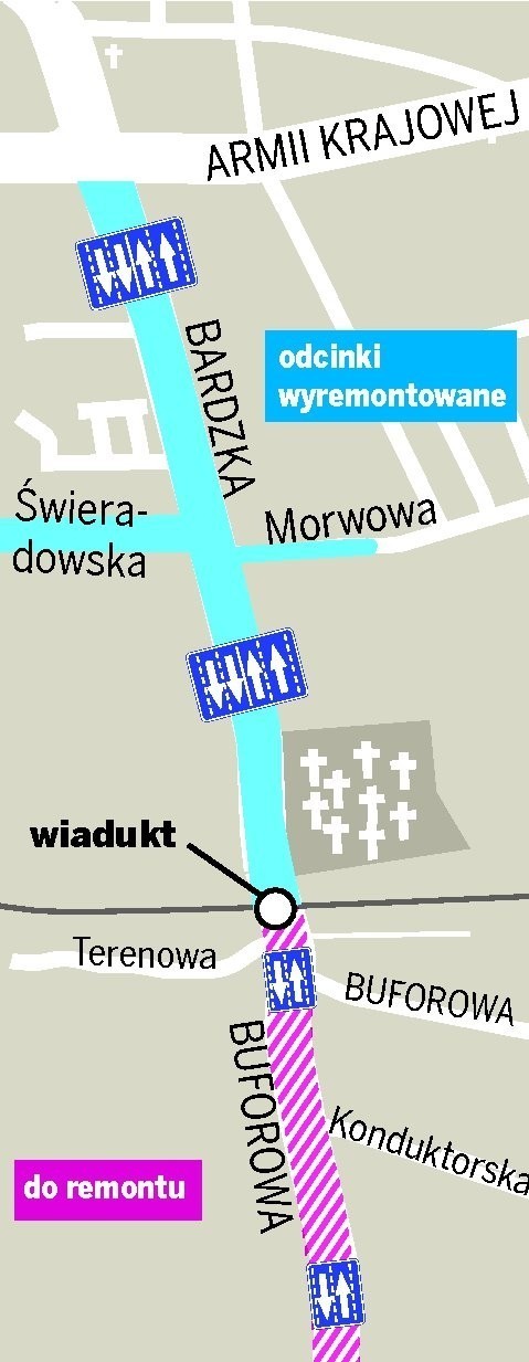 Wrocław: Na Bardzkiej wygodnie, czas na Buforową