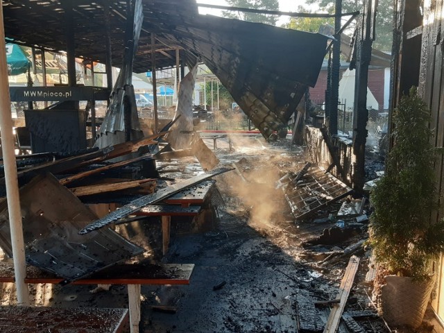 Pożar wybuchł 13 sierpnia, po 35-latach funkcjonowania biznesu