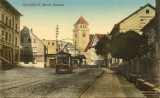 Ulica 1 Maja w Wałbrzychu na starych zdjęciach. Tak wyglądała przed 1945 rokiem
