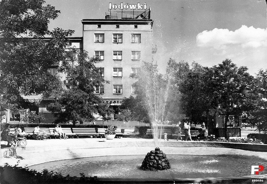 "Stara fontanna" zdjęcie z lat 1960-1970