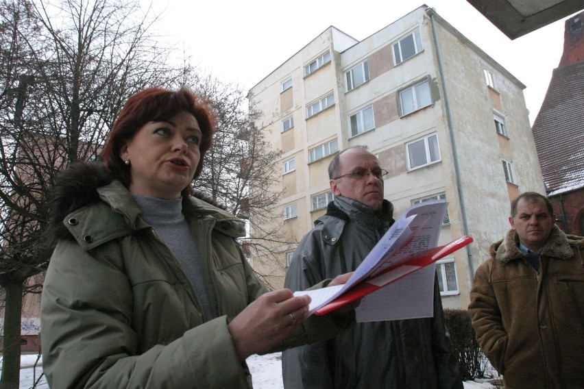 Protest mieszkańców rynku w Lubinie, właśnie mija 15 lat