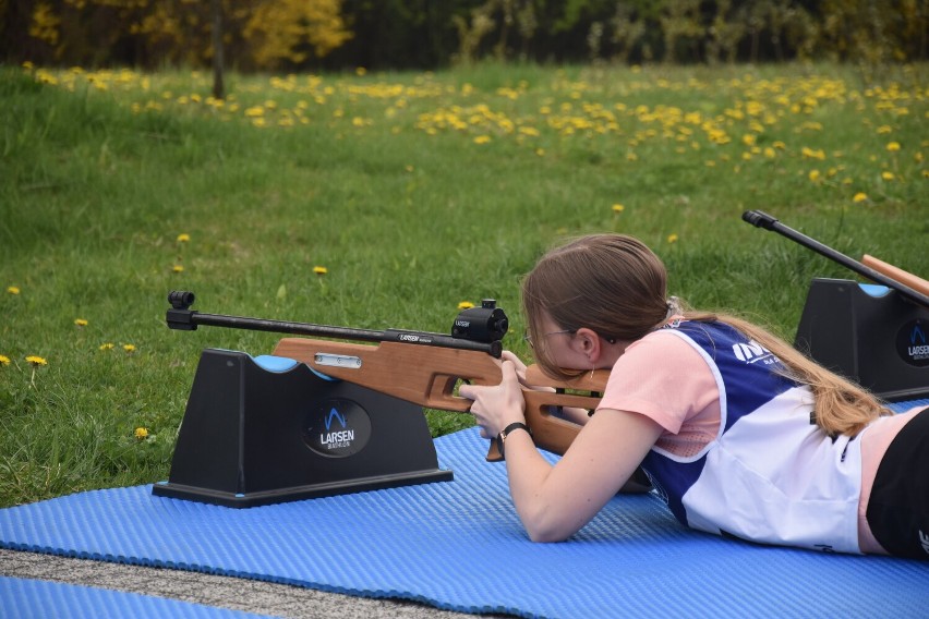 Impreza z cyklu "Biathlon dla każdego" cieszyła się w Żorach...