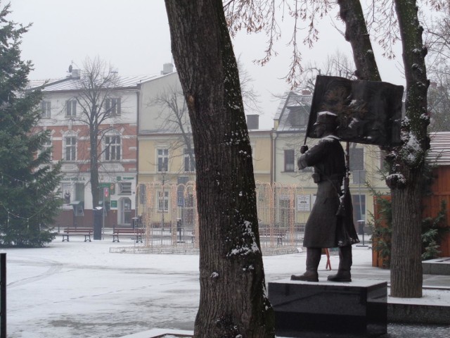 Zima zawitała do Wolsztyna