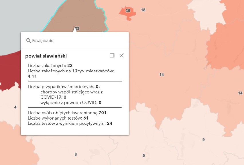 Powiat sławieński - 14 listopada 2021