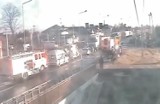 Wypadek PolskiegoBusa na trasie Rzeszów - Gdańsk. 14 pasażerów rannych [wideo]