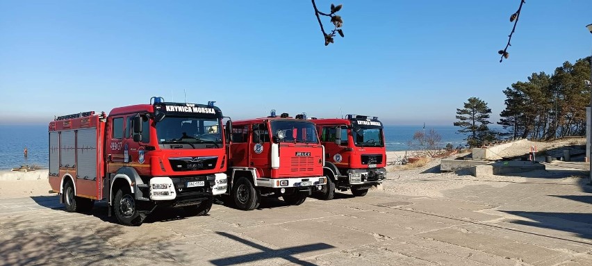 Strażacy z Krynicy Morskiej przekazali Jelcza druhom z OSP Mokrsko