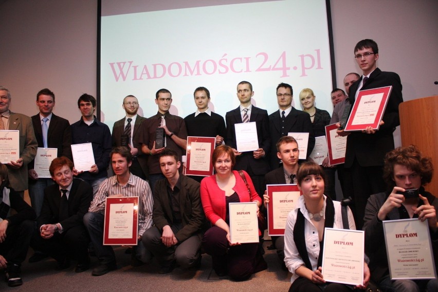 Gala konkursu Dziennikarz Obywatelski 2008 Roku.