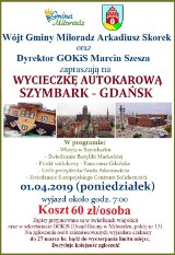 Gm. Miłoradz. Do Gdańska i Szymbarku w ramach projektu „Aktywny Senior – Aktywna Gmina”