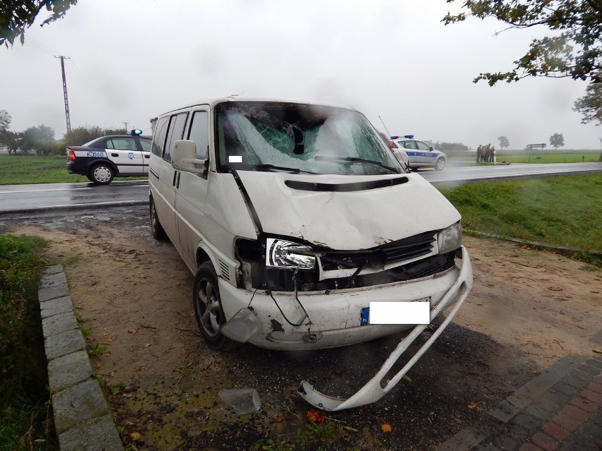 Śmiertelny wypadek w powiecie radziejowskim na drodze krajowej numer 62