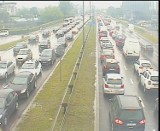 Kraków zakorkowany. Trudna sytuacja również na autostradowej obwodnicy 