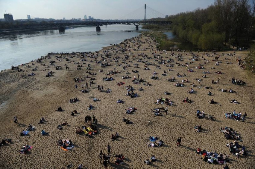 Plaże miejskie w Warszawie