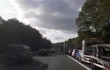 Korytarz życia po wypadku na autostradzie A6 – prawidłowe zachowanie kierowców [WIDEO]