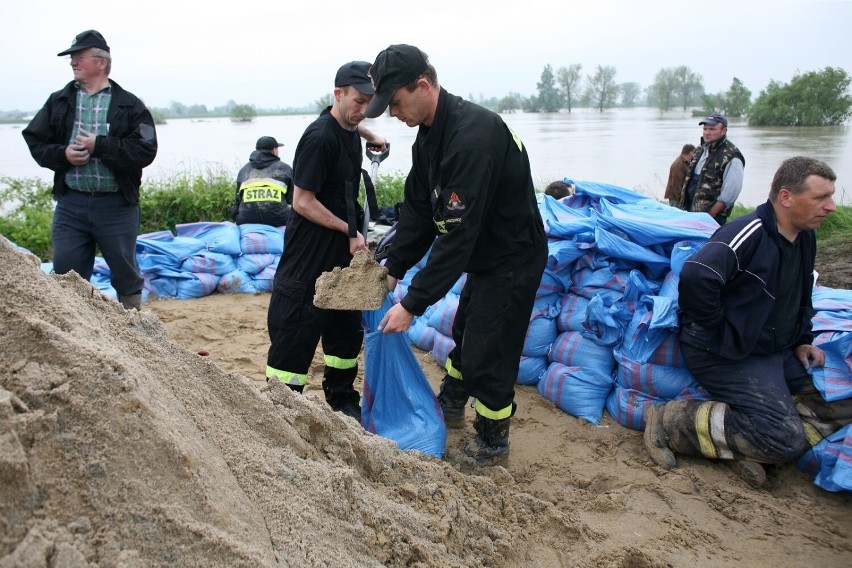 Na zdjęciach powódź z 2010 roku w Małopolsce