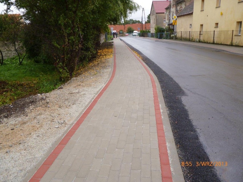 Strzegom: Nowe chodniki w gminie