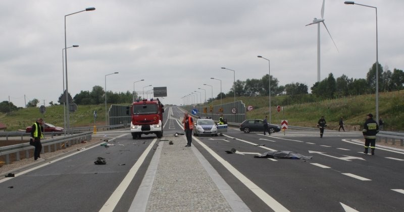 Działania straży pożarnej polegały na zabezpieczeniu miejsca...