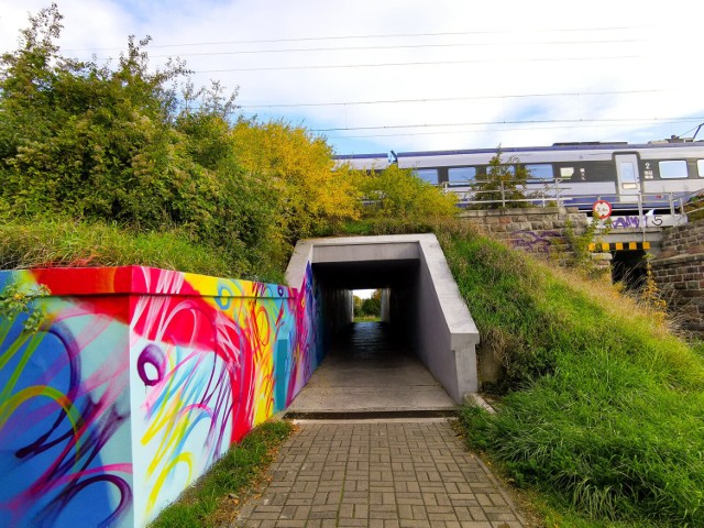 Murale w Kaliszu. Nowe malowidło zdobi tunel pod wiaduktem na Zagorzynku