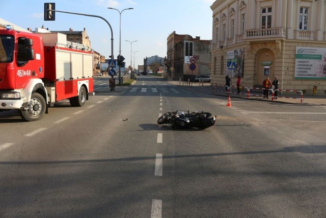 Wczoraj (17 marca) po godz. 14 na skrzyżowaniu ulicy Staszica i Solankowej doszło do wypadku drogowego.