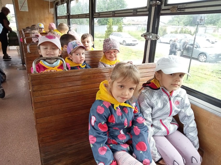 Wyjątkowy Dzień Dziecka w Przedszkolu numer 1 w Jędrzejowie. Wycieczka kolejką wąskotorową „Express Ponidzie” i nie tylko. Zobacz zdjęcia