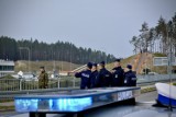 Policjanci zabezpieczali wizytę Prezydenta Rzeczypospolitej Polskiej