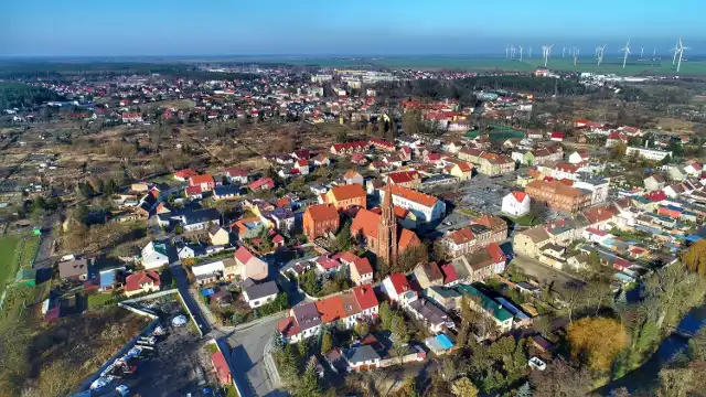 Rzepin z lotu ptaka wygląda niesamowicie