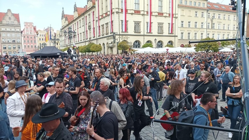 Gitarowy Rekord Guinnessa 2022 we Wrocławiu