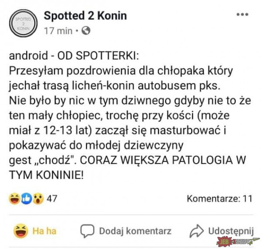 Najzabawniejsze posty mieszkańców na Spotted Konin. Dziś Prima Aprilis!