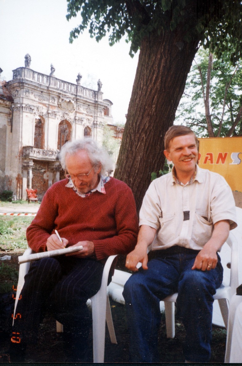 Adam Bałabuszko i Franciszek Pieczka