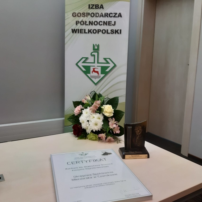 OSM Czarnków nagrodzony za jakość produktów mlecznych 