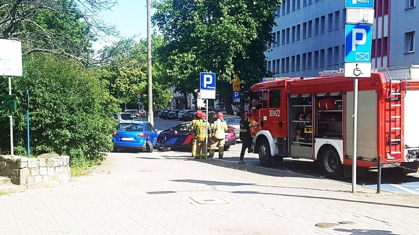 Na ulicy Markwarta w Bydgoszczy kierowca BMW wjechał w...