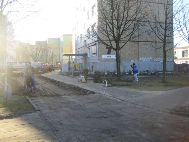 Śrem: remont bloków przy ul.1-go Maja