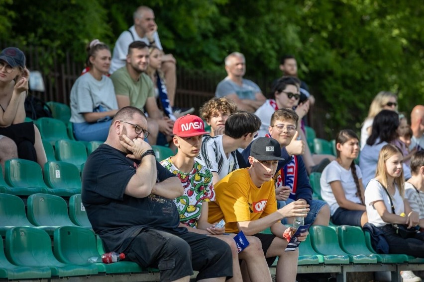 21.05.2022, Kraków: kibice na półfinale Ligi Mistrzów w amp...