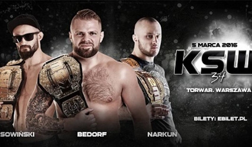 KSW 34 w Warszawie: debiut Andre Muniza [KIEDY GALA KSW 34,...