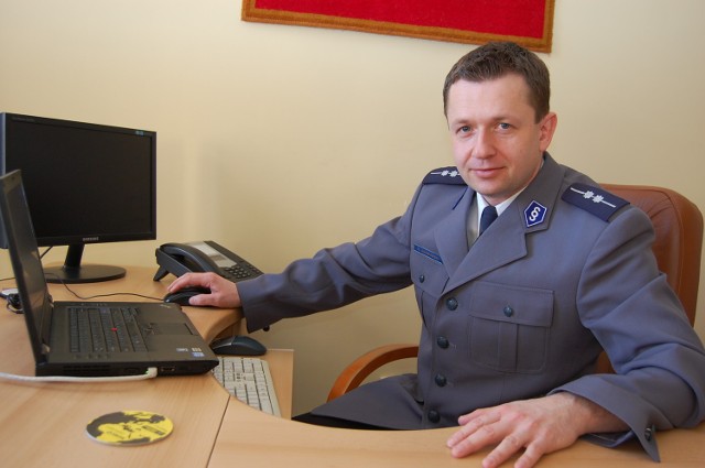 Asp. Mariusz Grabowski jest nowym szefem miasteckiej policji