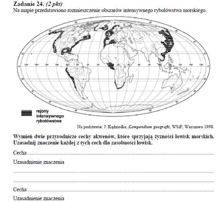 GEOGRAFIA MATURA 2013 ODPOWIEDZI ARKUSZE - maj 2013