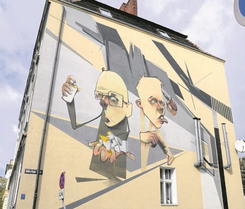 W Bydgoszczy powstanie wkrótce kilka nowych murali. Dwa z...