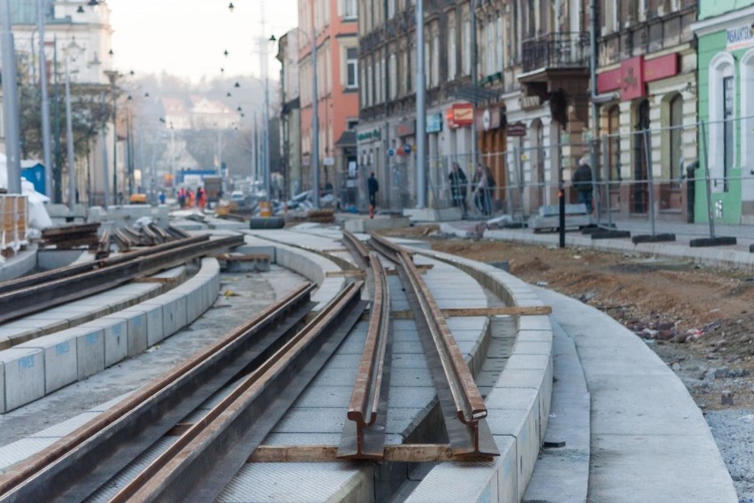 Przebudowa ulicy Krakowskiej trwa od marca 2019 roku