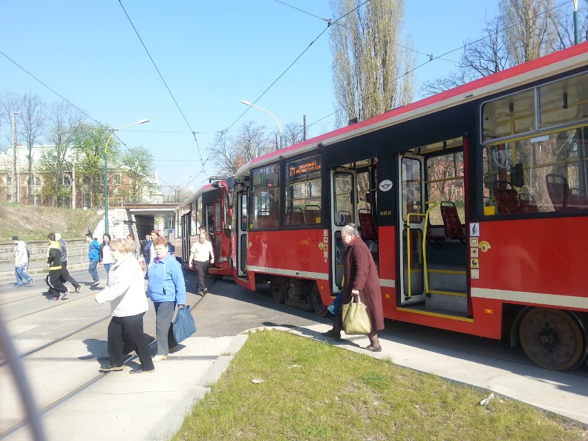 Sosnowiec: Zerwana linia tramwajowa