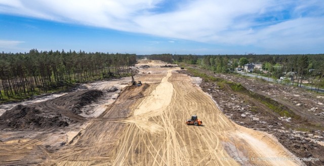 Postęp robót budowlanych na S3 maj 2022