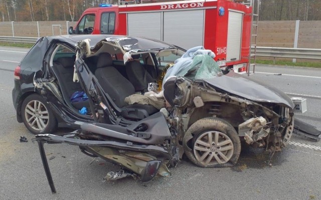 Śmiertelny wypadek na autostradzie A1 między Radomskiem a Kamieńskiem