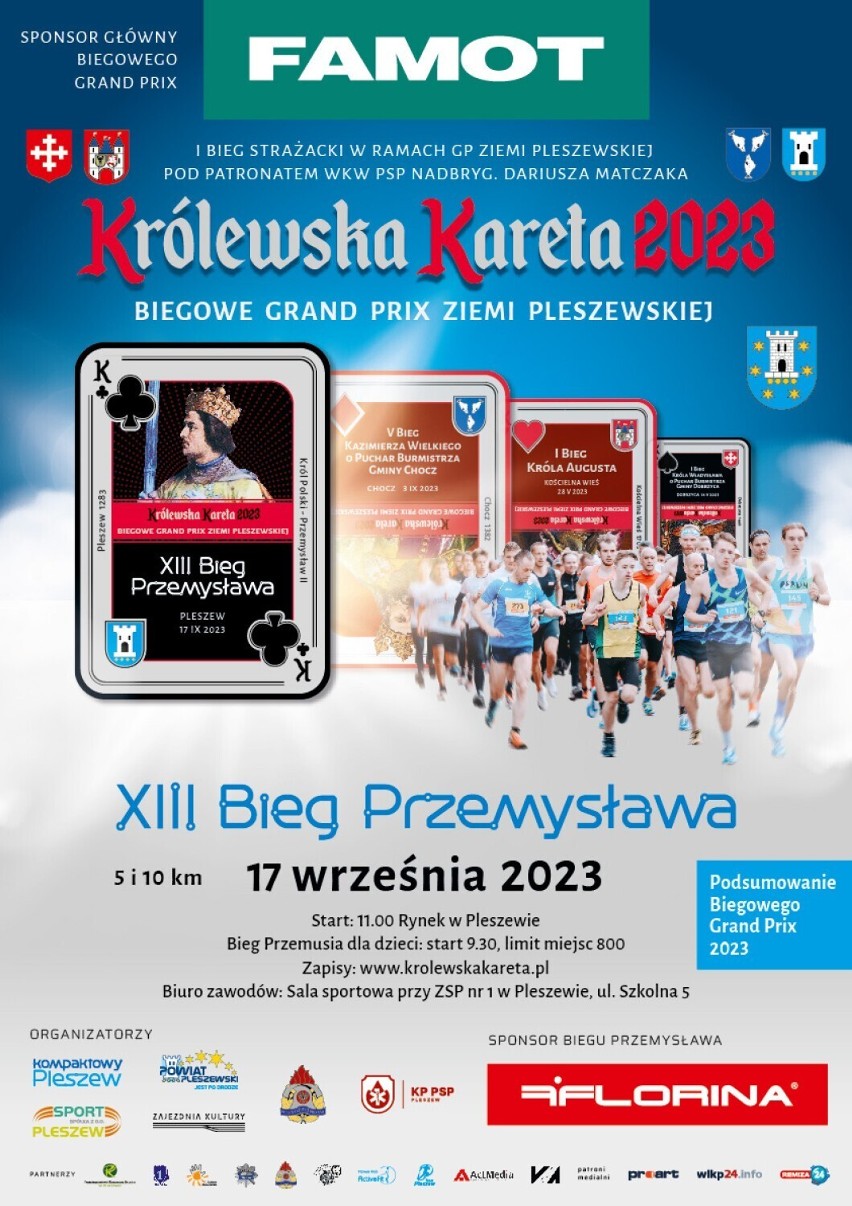 17 września w Pleszewie odbędzie się XIII edycja Biegu...