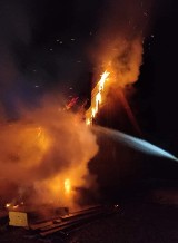 Pożar domu w Hucie Dolnej (gm. Przywidz). Strażacy kilka godzin walczyli z ogniem!