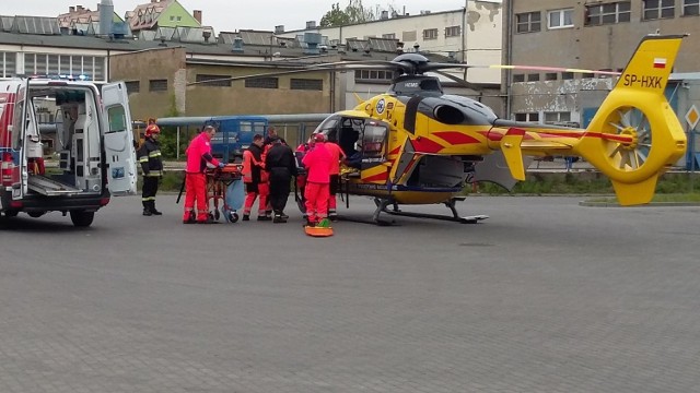 Na pogotowie lotnicze pacjenci z powiatu chełmińskiego muszą zazwyczaj czekać około 15-20 minut. O ile jego zespół jest właśnie wolny