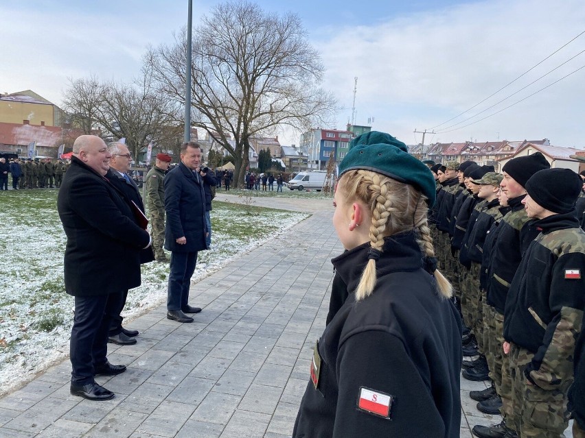 Minister Mariusz Błaszczak w Podlaskiem. Szef MON zapowiada powrót Wojska Polskiego do Grajewa po 28 latach