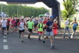 Ponad 800 biegaczy rywalizowało w Parku Śląskim. Bieg dla Słonia 2021. Zawodnicy startowali falami. ZDJĘCIA